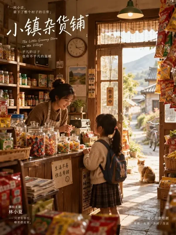 《村头小卖部》- 黄豆短剧生活喜剧短剧封面 《村头小卖部》- 黄豆短剧生活喜剧短剧封面